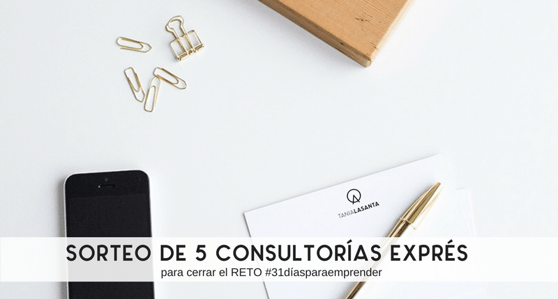 Consultorías exprés Tania Lasanta